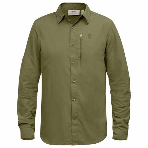 Fjällräven Abisko Shirts Brown Singapore For Men (SG-324013)